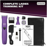 GETIT.QA- Qatar’s Best Online Shopping Website offers WAHL PURE CONFIDENCE WOMEN'S GROOMING KIT 9865-127 at the lowest price in Qatar. Free Shipping & COD Available!