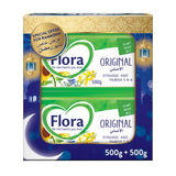 GETIT.QA- Qatar’s Best Online Shopping Website offers FLORA ORIGINAL VEGETABLE OIL SPREAD 2 X 500 G at the lowest price in Qatar. Free Shipping & COD Available!