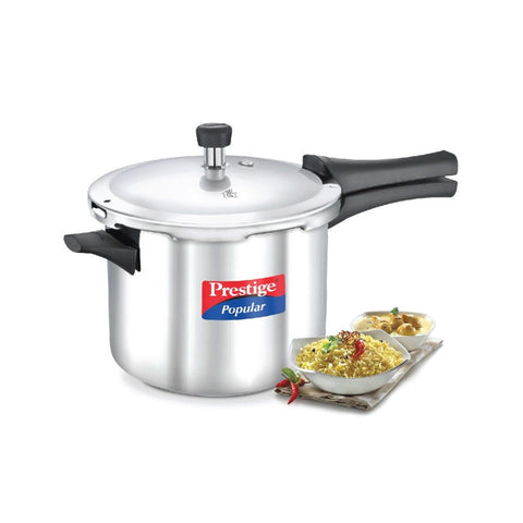 GETIT.QA- Qatar’s Best Online Shopping Website offers PRESTIGE STAINLESS STEEL PRESSURE COOKER 5LTR at the lowest price in Qatar. Free Shipping & COD Available!