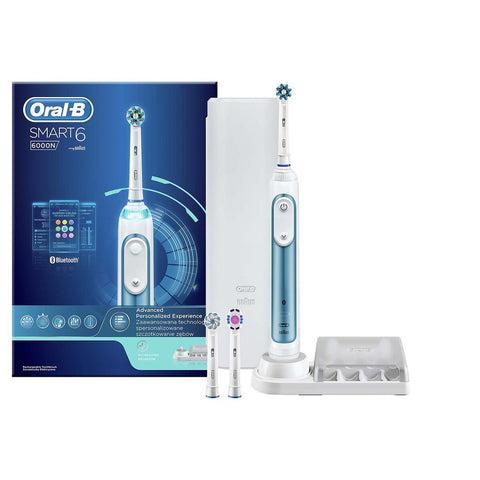 GETIT.QA- Qatar’s Best Online Shopping Website offers ORAL-B SMART 6 6000N RECHARGEABLE TOOTHBRUSH WITH BLUETOOTH CONNECTIVITY D700.535.5 at the lowest price in Qatar. Free Shipping & COD Available!