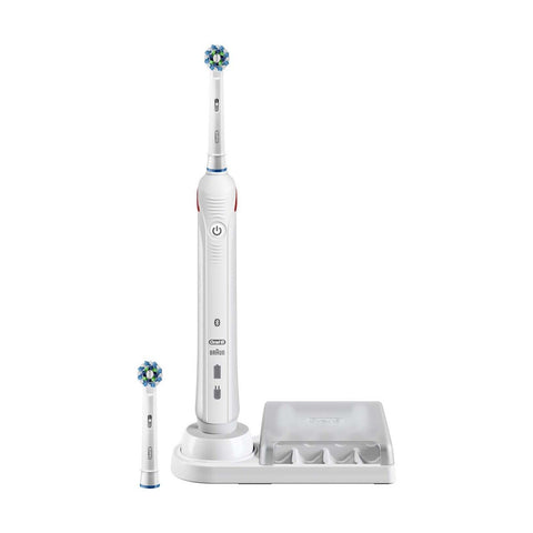 GETIT.QA- Qatar’s Best Online Shopping Website offers ORAL-B SMART 4 4000N RECHARGEABLE TOOTHBRUSH WITH BLUETOOTH CONNECTIVITY D601.525.3 at the lowest price in Qatar. Free Shipping & COD Available!