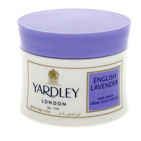 GETIT.QA- Qatar’s Best Online Shopping Website offers YARDLEY HAIR CREAM ENGLISH LAVENDER 150 G at the lowest price in Qatar. Free Shipping & COD Available!