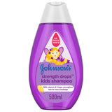 GETIT.QA- Qatar’s Best Online Shopping Website offers JOHNSON'S SHAMPOO STRENGTH DROPS KIDS SHAMPOO 500 ML at the lowest price in Qatar. Free Shipping & COD Available!