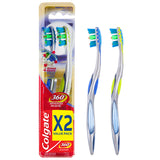 GETIT.QA- Qatar’s Best Online Shopping Website offers COLGATE TOOTHBRUSH 360 ADVANCED MEDIUM 2 PCS at the lowest price in Qatar. Free Shipping & COD Available!