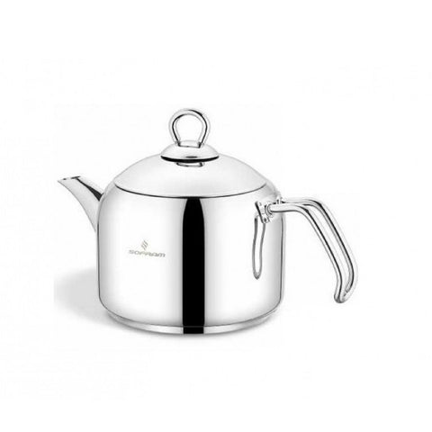 GETIT.QA- Qatar’s Best Online Shopping Website offers SOFRAM STAINLESS STEEL TEA POT WITH HANDLE 1.25LTR at the lowest price in Qatar. Free Shipping & COD Available!