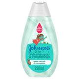 GETIT.QA- Qatar’s Best Online Shopping Website offers JOHNSON'S SHAMPOO 2-IN-1 KIDS SHAMPOO & CONDITIONER 200 ML at the lowest price in Qatar. Free Shipping & COD Available!