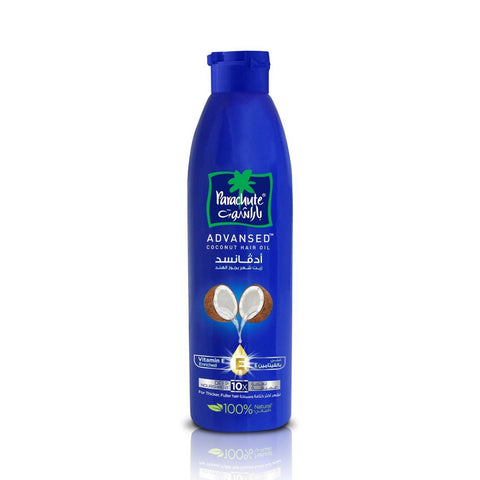 GETIT.QA- Qatar’s Best Online Shopping Website offers PARACHUTE ADVANSED COCONUT HAIR OIL WITH VITAMIN E 300 ML at the lowest price in Qatar. Free Shipping & COD Available!