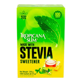 GETIT.QA- Qatar’s Best Online Shopping Website offers TROPICANA SLIM STEVIA SWEETENER 100 PCS at the lowest price in Qatar. Free Shipping & COD Available!