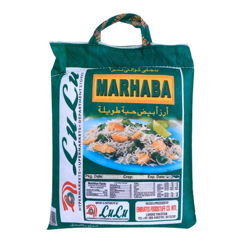 GETIT.QA- Qatar’s Best Online Shopping Website offers MARHABA WHITE LONG GRAIN RICE 4KG at the lowest price in Qatar. Free Shipping & COD Available!