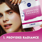 GETIT.QA- Qatar’s Best Online Shopping Website offers NIVEA FACE SHEET MASK RADIANCE UBRAN SKIN 1 PC at the lowest price in Qatar. Free Shipping & COD Available!