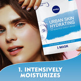 GETIT.QA- Qatar’s Best Online Shopping Website offers NIVEA FACE SHEET MASK URBAN SKIN HYDRATING HYALURONIC ACID & ALOE VERA 1 PC at the lowest price in Qatar. Free Shipping & COD Available!