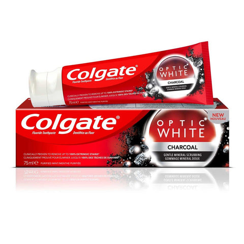 GETIT.QA- Qatar’s Best Online Shopping Website offers COLGATE TOOTHPASTE OPTIC WHITE CHARCOAL 75 ML at the lowest price in Qatar. Free Shipping & COD Available!