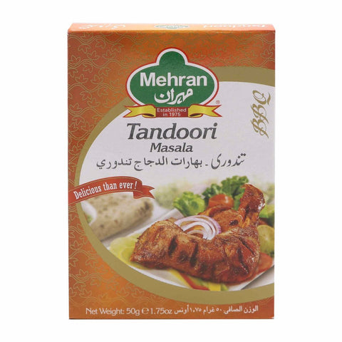 GETIT.QA- Qatar’s Best Online Shopping Website offers MEHRAN TANDOORI MASALA 50 G at the lowest price in Qatar. Free Shipping & COD Available!