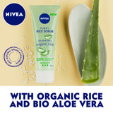 GETIT.QA- Qatar’s Best Online Shopping Website offers NIVEA FACE PURIFYING RICE SCRUB ORGANIC RICE & BIO ALOE VERA 75 ML at the lowest price in Qatar. Free Shipping & COD Available!