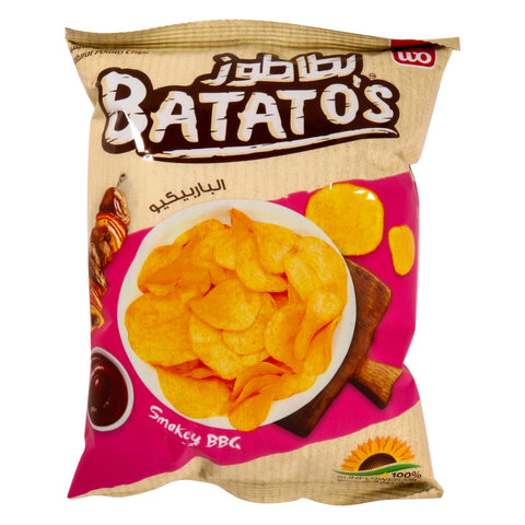 GETIT.QA- Qatar’s Best Online Shopping Website offers Batato's Smokey BBQ Chips 15g at lowest price in Qatar. Free Shipping & COD Available!