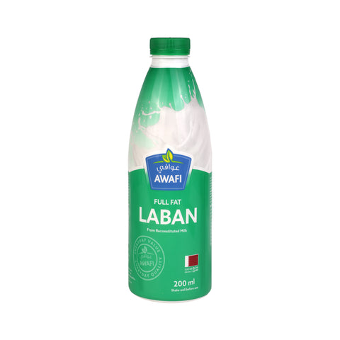 Awafi Drinking Laban Full Fat 200ml