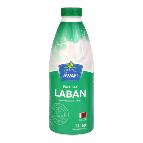 Awafi Drinking Laban Full Fat 1Litre