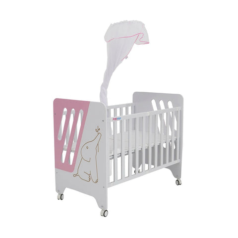 GETIT.QA- Qatar’s Best Online Shopping Website offers FIRST STEP BABY BED P-505-Z PINK at the lowest price in Qatar. Free Shipping & COD Available!