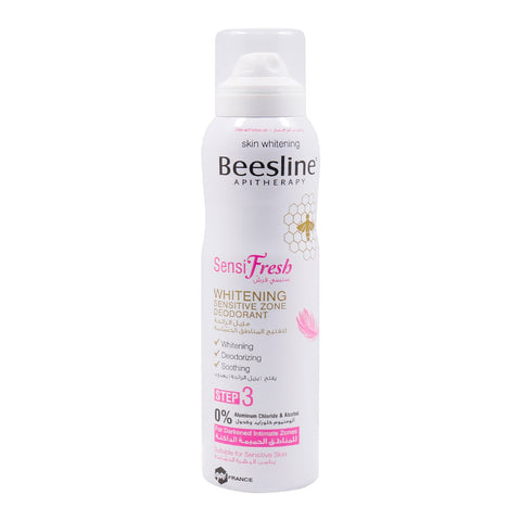 GETIT.QA- Qatar’s Best Online Shopping Website offers BEESLINE SENSI FRESH WHITENING SENSITIVE ZONE DEODORANT 150 ML at the lowest price in Qatar. Free Shipping & COD Available!