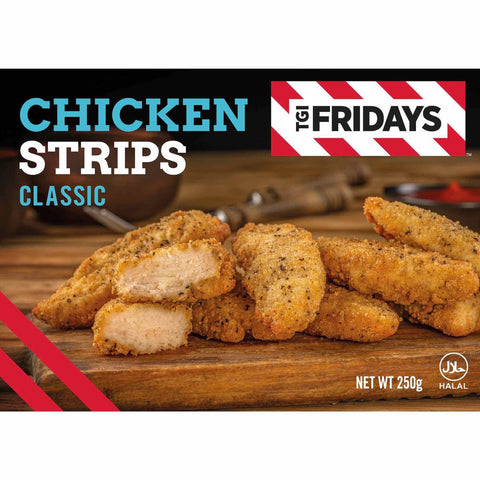 GETIT.QA- Qatar’s Best Online Shopping Website offers TGI FRIDAYS CLASSIC CHICKEN STRIPS 250 G at the lowest price in Qatar. Free Shipping & COD Available!
