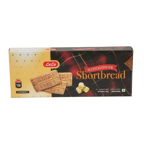 GETIT.QA- Qatar’s Best Online Shopping Website offers LULU SCOTCH FINGER SHORT BREAD COOKIES 100 G at the lowest price in Qatar. Free Shipping & COD Available!