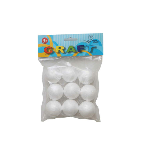 GETIT.QA- Qatar’s Best Online Shopping Website offers WIN PLUS CRAFT THERMOCOL BALLS, 9PCS at the lowest price in Qatar. Free Shipping & COD Available!