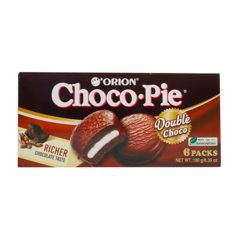 GETIT.QA- Qatar’s Best Online Shopping Website offers ORION DOUBLE CHOCO PIE 6S 180G at the lowest price in Qatar. Free Shipping & COD Available!