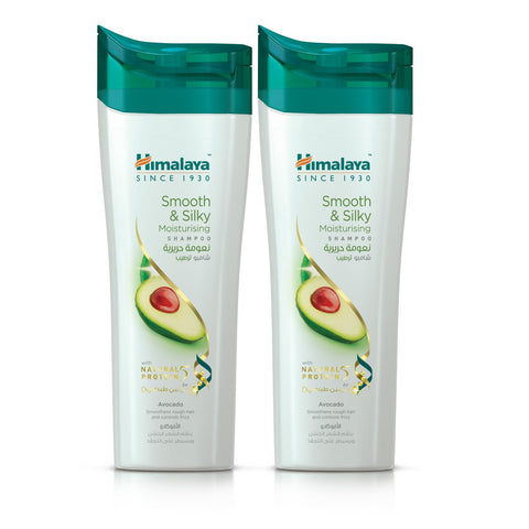 GETIT.QA- Qatar’s Best Online Shopping Website offers HIMALAYA SHAMPOO SMOOTH & SILKY 2 X 400 ML at the lowest price in Qatar. Free Shipping & COD Available!