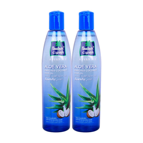 GETIT.QA- Qatar’s Best Online Shopping Website offers PARACHUTE ADVANSED COCONUT ALOE VERA HAIR OIL 2 X 250 ML at the lowest price in Qatar. Free Shipping & COD Available!