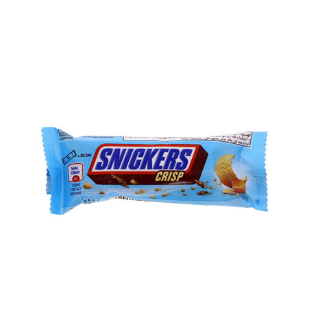GETIT.QA- Qatar’s Best Online Shopping Website offers SNICKERS CRISP ICE CREAM 34.5 G at the lowest price in Qatar. Free Shipping & COD Available!
