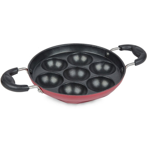 GETIT.QA- Qatar’s Best Online Shopping Website offers CHEFLINE NON-STICK PANIYARAM PAN-- 7 PITH at the lowest price in Qatar. Free Shipping & COD Available!