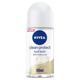 GETIT.QA- Qatar’s Best Online Shopping Website offers NIVEA ANTIPERSPIRANT ROLL-ON FOR WOMEN CLEAN PROTECT 50 ML at the lowest price in Qatar. Free Shipping & COD Available!