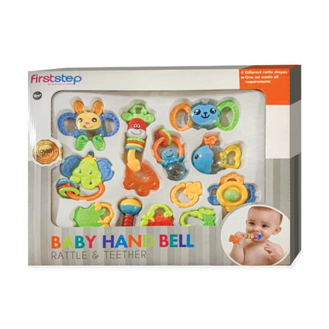 GETIT.QA- Qatar’s Best Online Shopping Website offers FIRST STEP BABY RATTLE N6010 12PCS at the lowest price in Qatar. Free Shipping & COD Available!