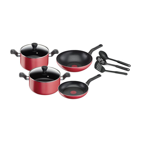 GETIT.QA- Qatar’s Best Online Shopping Website offers TEFAL COOKWARE SET SUPER COOK B243S985 9PCS at the lowest price in Qatar. Free Shipping & COD Available!