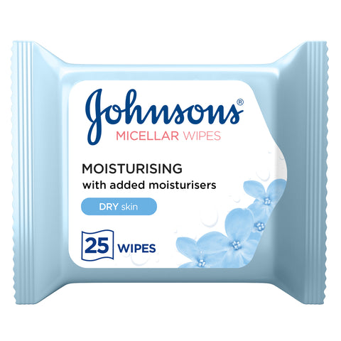 GETIT.QA- Qatar’s Best Online Shopping Website offers JOHNSON'S MICELLAR WIPES MOISTURISING 25 PCS at the lowest price in Qatar. Free Shipping & COD Available!