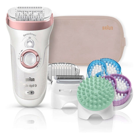 GETIT.QA- Qatar’s Best Online Shopping Website offers BRAUN SILK SES-9897GS BRAUN SILK-EPIL 9 SENSOSMART EPILATOR SES 9897GS at the lowest price in Qatar. Free Shipping & COD Available!