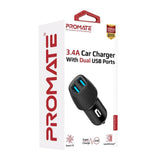 GETIT.QA- Qatar’s Best Online Shopping Website offers PROMATE CAR CHARGER VOLTRIP-DUO at the lowest price in Qatar. Free Shipping & COD Available!