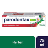 GETIT.QA- Qatar’s Best Online Shopping Website offers PARODONTAX HERBAL GINGER-- MINT EUCALYPTUS TOOTHPASTE 75 ML at the lowest price in Qatar. Free Shipping & COD Available!