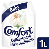 GETIT.QA- Qatar’s Best Online Shopping Website offers COMFORT BABY FABRIC CONDITIONER 1 LITRE
 at the lowest price in Qatar. Free Shipping & COD Available!