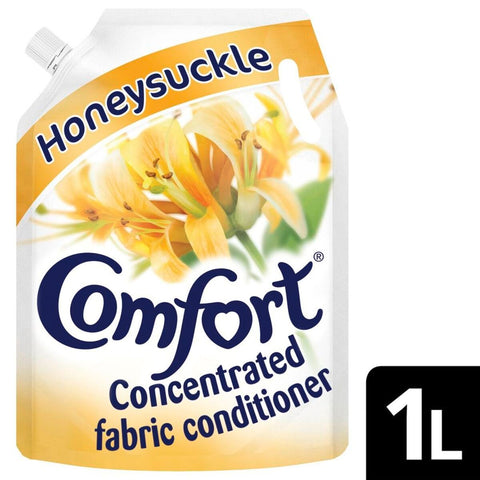 GETIT.QA- Qatar’s Best Online Shopping Website offers COMFORT FABRIC CONDITIONER HONEYSUCKLE 1LITRE at the lowest price in Qatar. Free Shipping & COD Available!