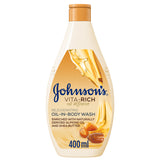 GETIT.QA- Qatar’s Best Online Shopping Website offers JOHNSON'S BODY WASH VITA-RICH OIL-IN-BODY WASH REJUVENATING 400 ML at the lowest price in Qatar. Free Shipping & COD Available!