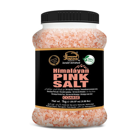 GETIT.QA- Qatar’s Best Online Shopping Website offers JAZAA HIMALAYAN PINK SALT COARSE 1 KG at the lowest price in Qatar. Free Shipping & COD Available!