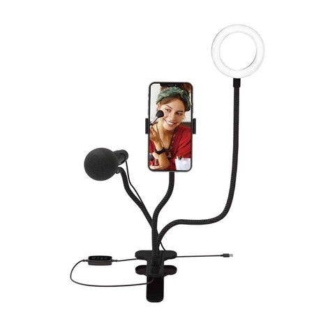 GETIT.QA- Qatar’s Best Online Shopping Website offers UNIVERSAL &NBSP;SELFIE RING LIGHT WITH MOBILE HOLDER UNTSR51 at the lowest price in Qatar. Free Shipping & COD Available!