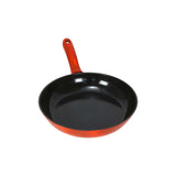 GETIT.QA- Qatar’s Best Online Shopping Website offers CHEFLINE INDUCTION BASE CERAMIC FRY PAN-- 30 CM-- RED-- DZJ30 at the lowest price in Qatar. Free Shipping & COD Available!