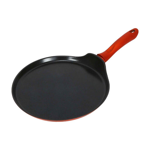 GETIT.QA- Qatar’s Best Online Shopping Website offers CHEFLINE INDUCTION BASE CERAMIC NATURAL COATING CREPE PAN, 28 CM, BLACK, DJ28 at the lowest price in Qatar. Free Shipping & COD Available!