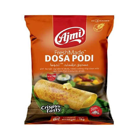 GETIT.QA- Qatar’s Best Online Shopping Website offers AJMI FRSHMADE DOSA PODI 1KG at the lowest price in Qatar. Free Shipping & COD Available!