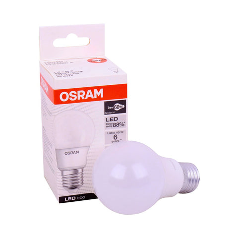 GETIT.QA- Qatar’s Best Online Shopping Website offers OSRAM LED BULB ECO 7 WATT E27 DAY LIGHT at the lowest price in Qatar. Free Shipping & COD Available!