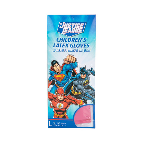 GETIT.QA- Qatar’s Best Online Shopping Website offers JUSTICE LEAGUE CHILDREN'S LATEX GLOVES SIZE LARGE FOR 9-12 YEARS OLD 1 PAIR
 at the lowest price in Qatar. Free Shipping & COD Available!
