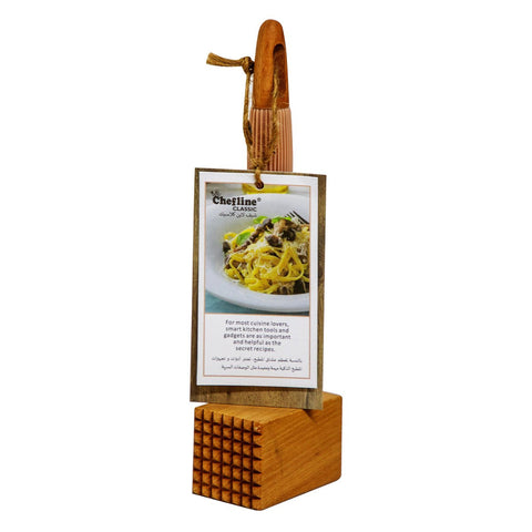 GETIT.QA- Qatar’s Best Online Shopping Website offers CHEFLINE MEAT TENDERIZER WOOD SA396 at the lowest price in Qatar. Free Shipping & COD Available!