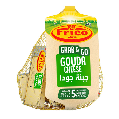 GETIT.QA- Qatar’s Best Online Shopping Website offers FRICO GOUDA CHEESE SNACK 5 X 20 G at the lowest price in Qatar. Free Shipping & COD Available!